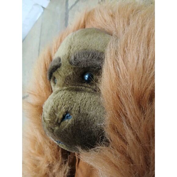 Y2K Furry Plush Orangutan Costume Child XL Kids 7-8 Adorable Friendly Realistic - Picture 5 of 16